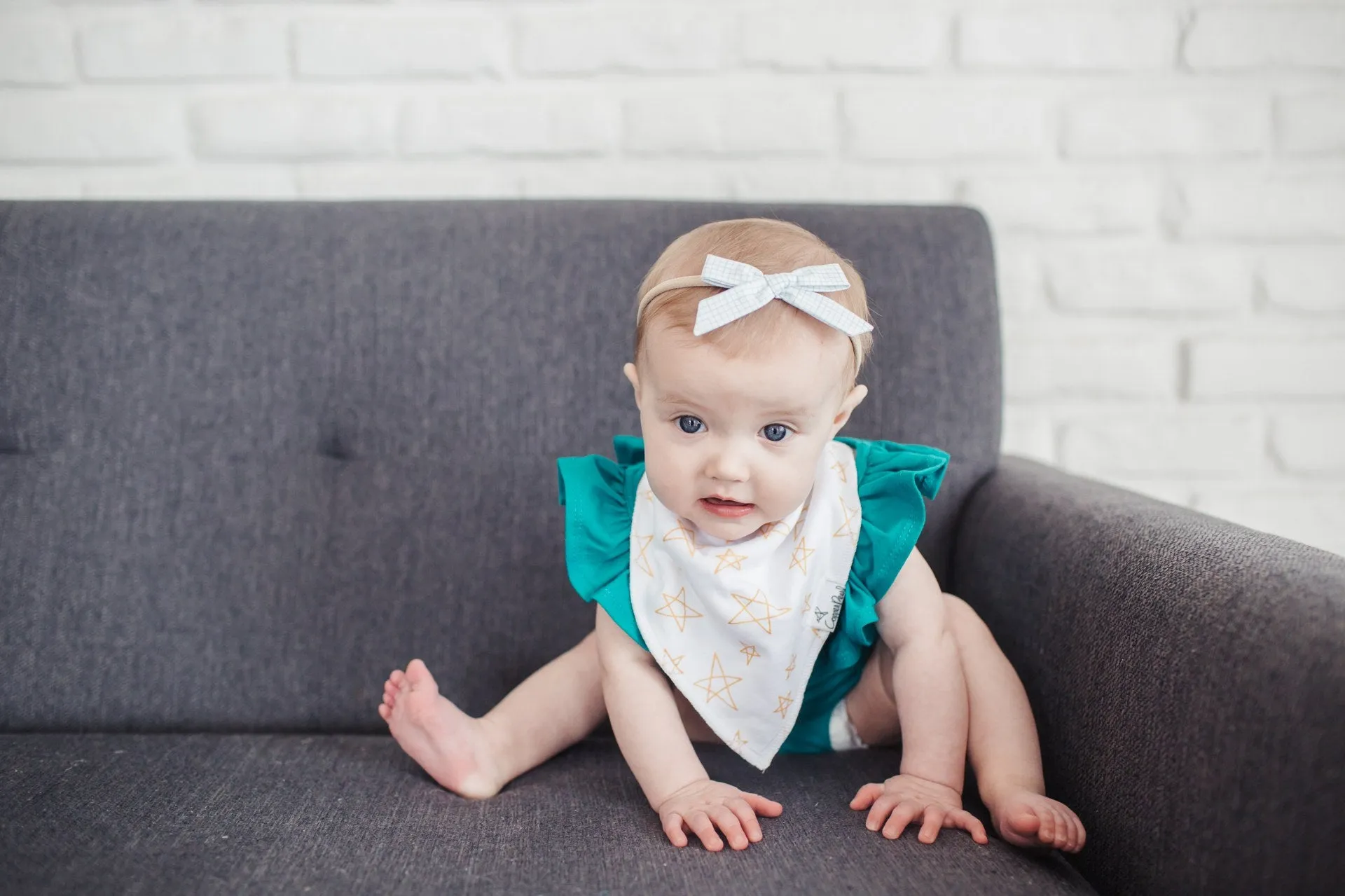 Copper Pearl Paris Bandana Bib Set
