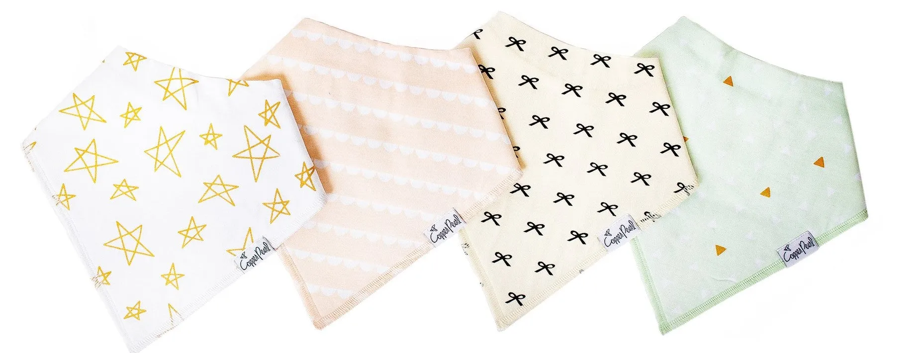 Copper Pearl Paris Bandana Bib Set