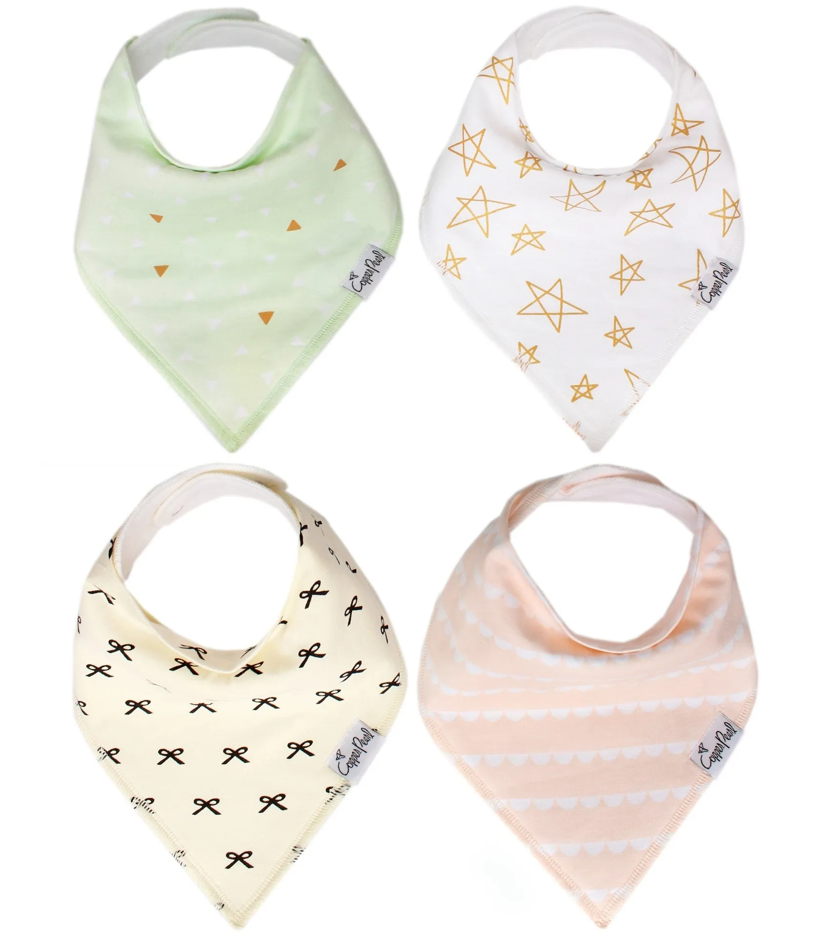 Copper Pearl Paris Bandana Bib Set