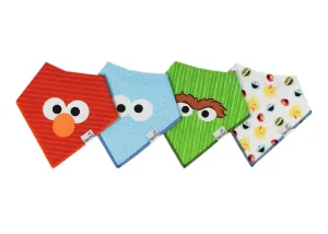 Copper Pearl Sesame Street Elmo Bandana Bib Set