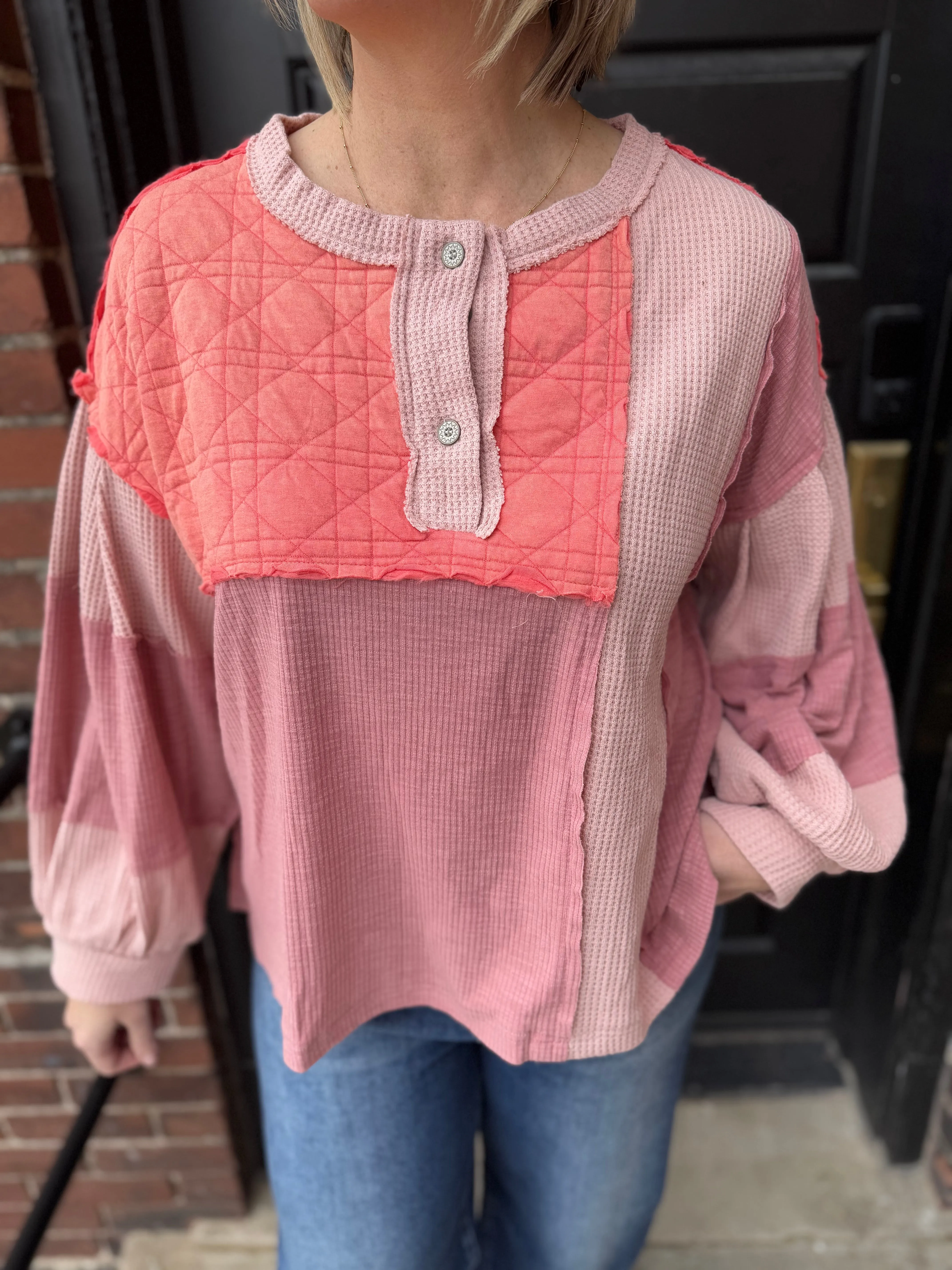 Coral Love Top by POL