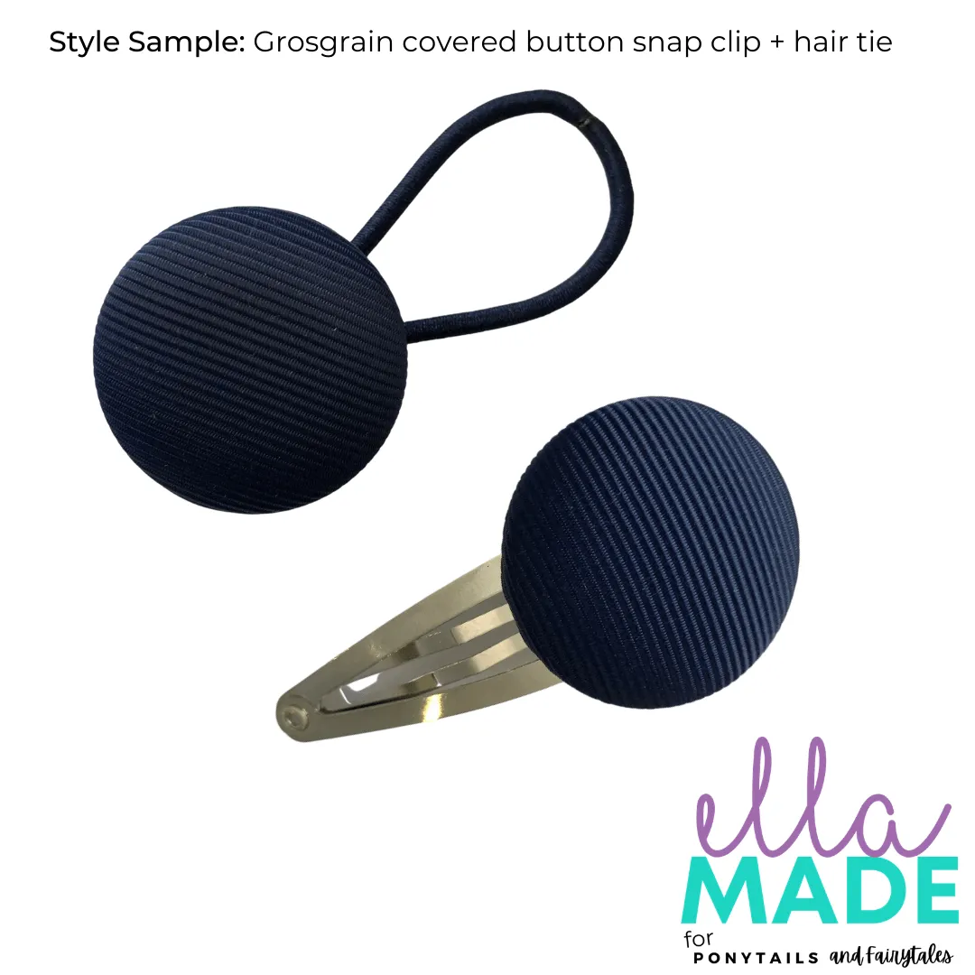 Covered Buttons: Solid Colours - Ballet Pink
