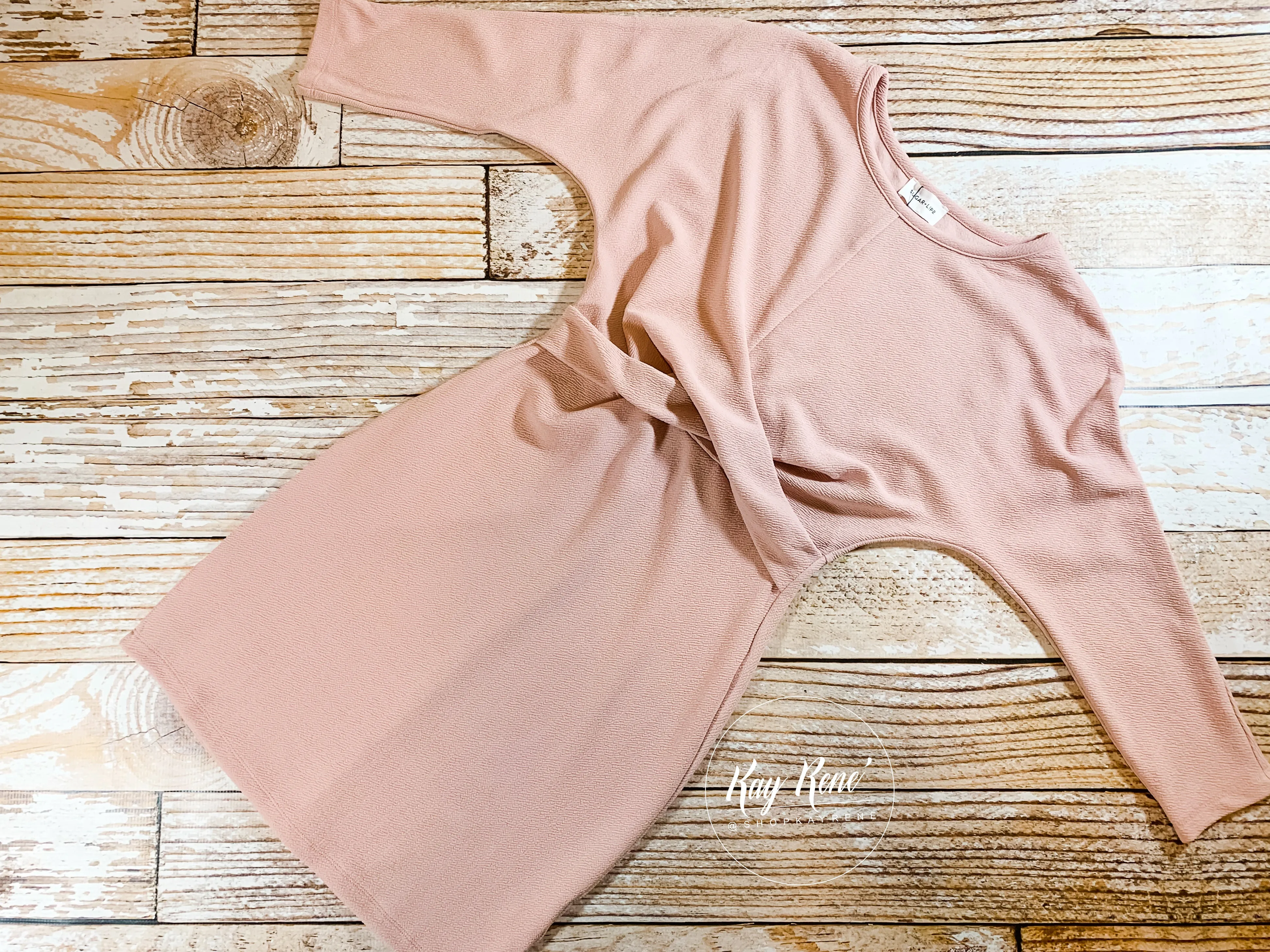 Cross Front Novelty Dress