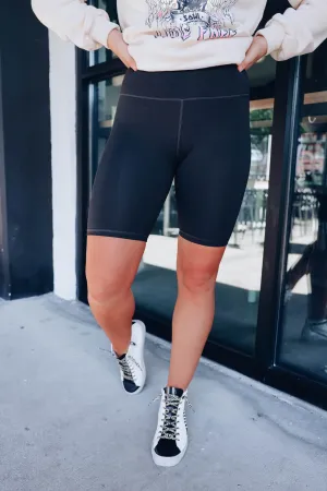 Cruising Biker Shorts - Black