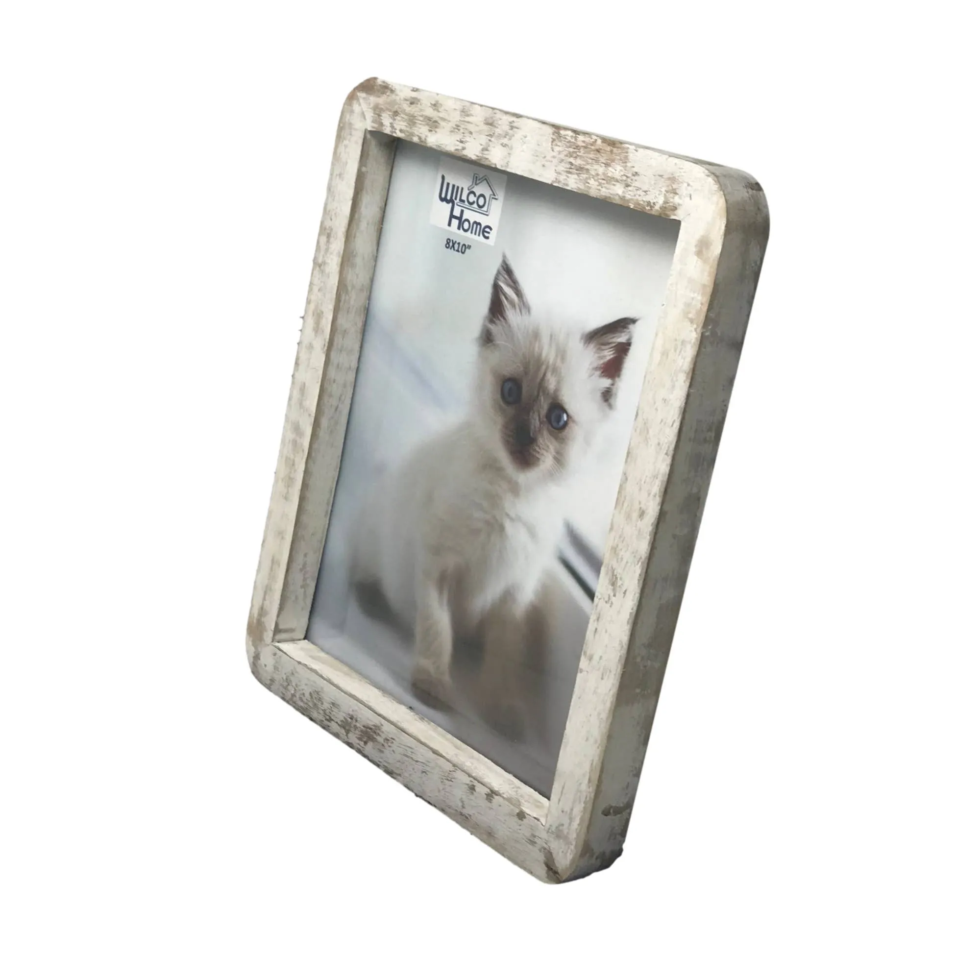 Curved Edge Photo Frame with Easel Back