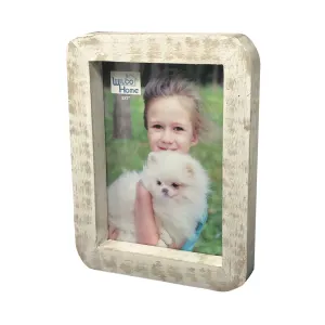 Curved Edge Photo Frame with Easel Back