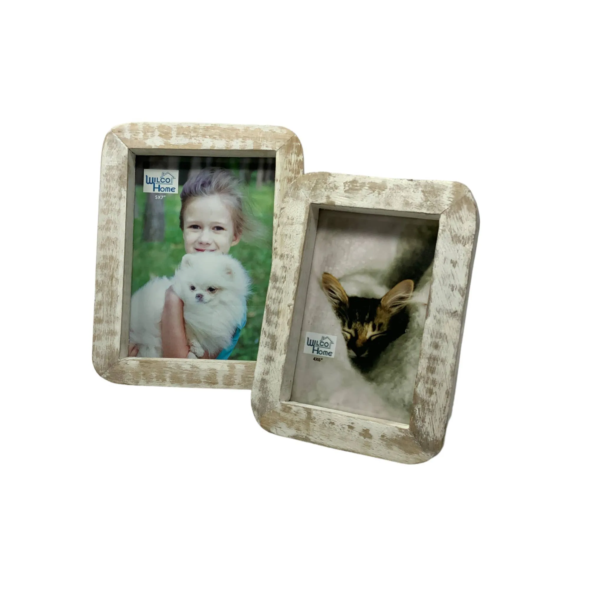 Curved Edge Photo Frame with Easel Back