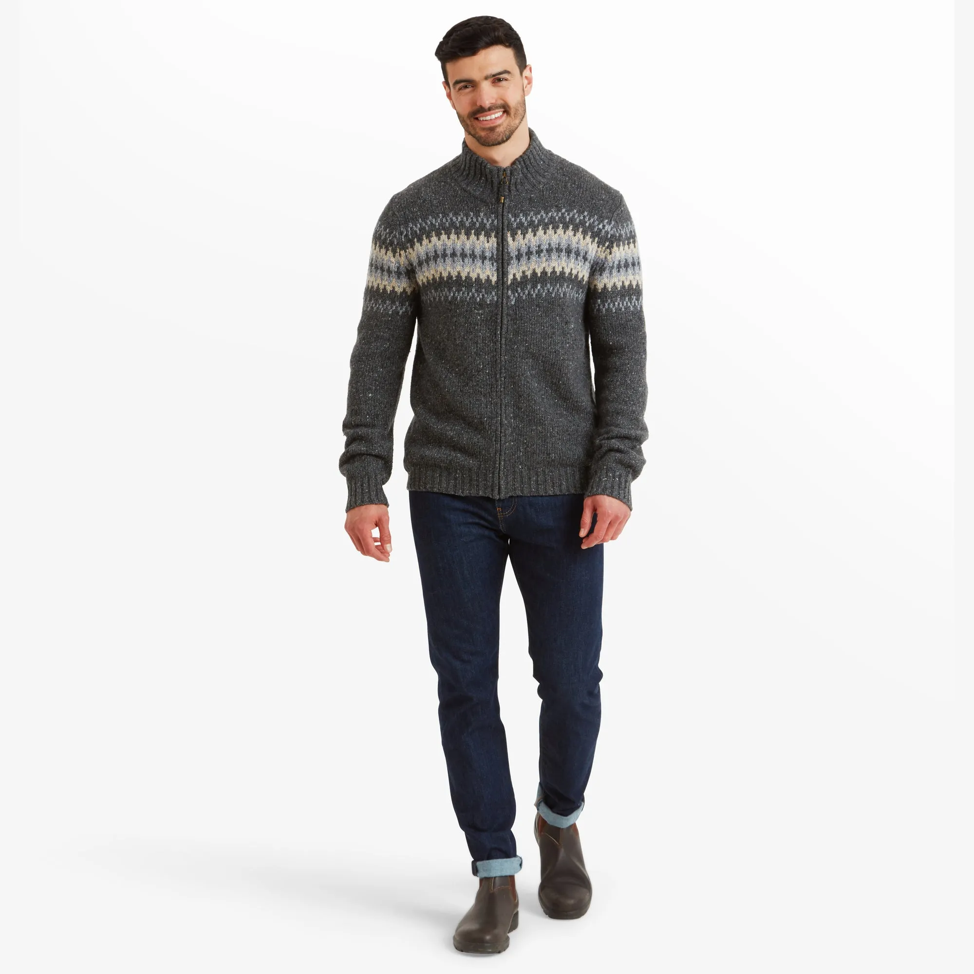 Dumji Full Zip - Kharani Multi