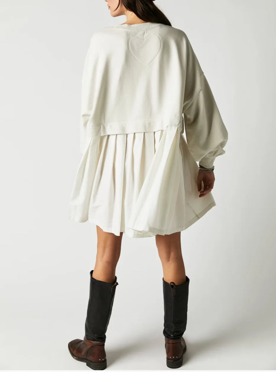 ELEANOR SWEATSHIRT-GREY COMBO