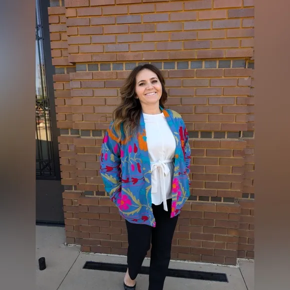 Embroidered Floral Jacket