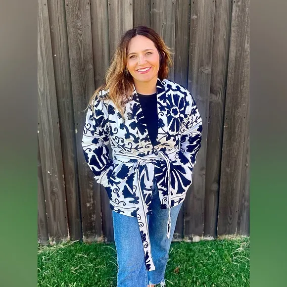 Embroidered Floral Jacket