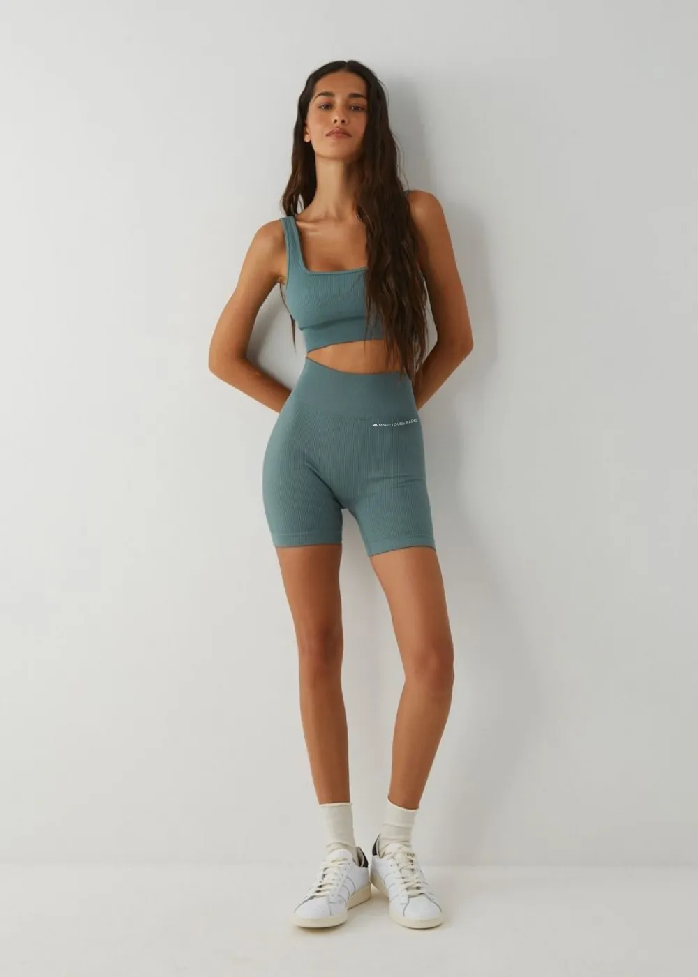 Ensemble Biker - FitBasic - Bleu 2.0 - Vente Finale