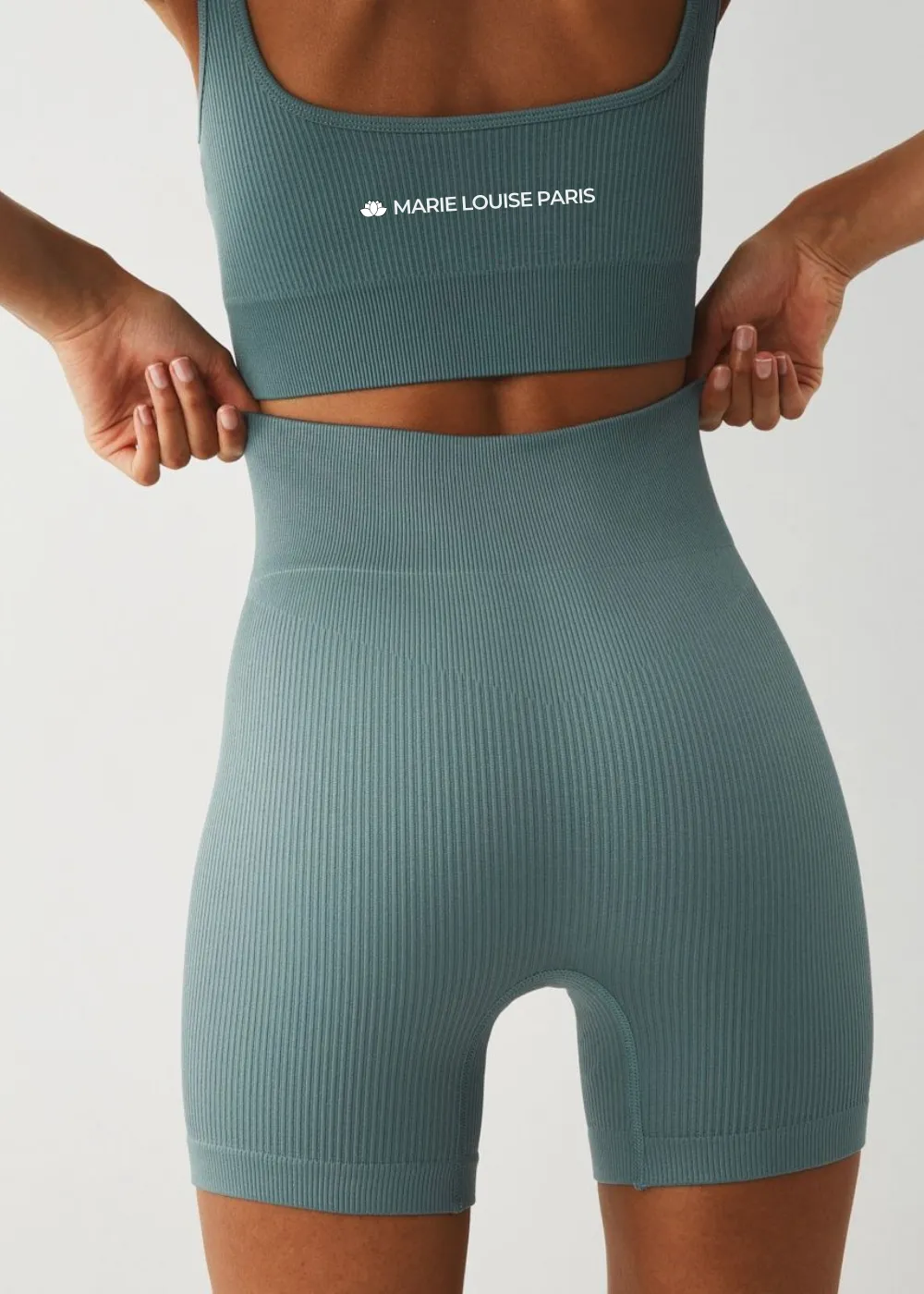 Ensemble Biker - FitBasic - Bleu 2.0 - Vente Finale