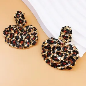 Exaggerated  Big Fans Earring