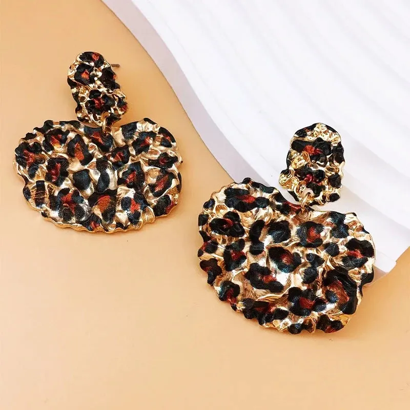 Exaggerated  Big Fans Earring