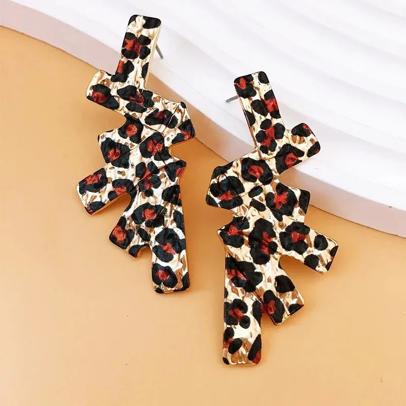Exaggerated  Big Fans Earring