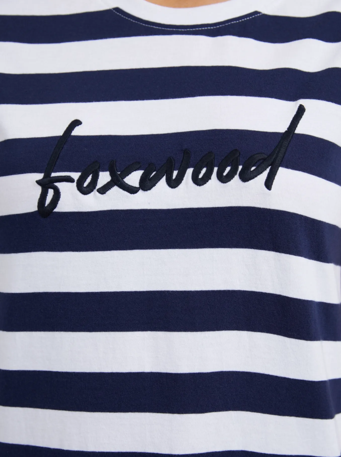 Foxwood Signature Stripe Tee Dress
