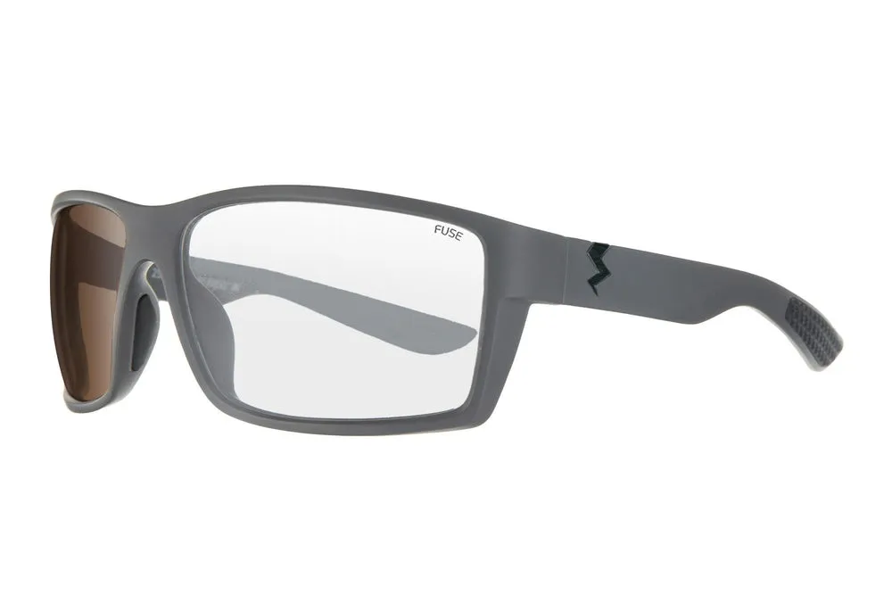 Fuse Prescription Marco Sunglasses | Matte Grey