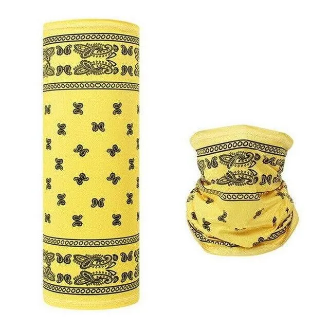 Gelbe Biker Bandana