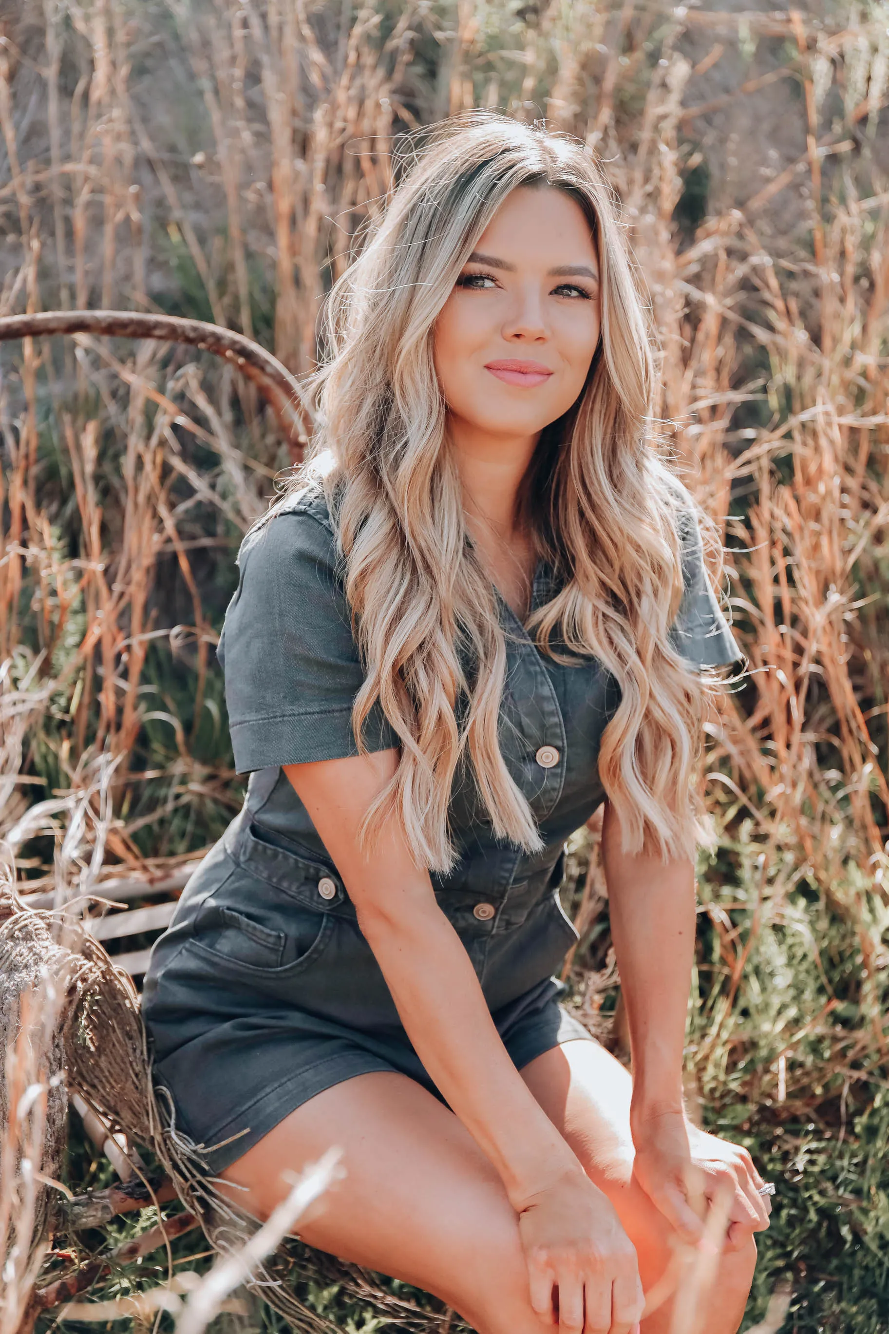 Genoa Denim Safari Romper