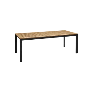 Grove Small Ext Outdoor Dining Table 160/220x100 - Charcoal