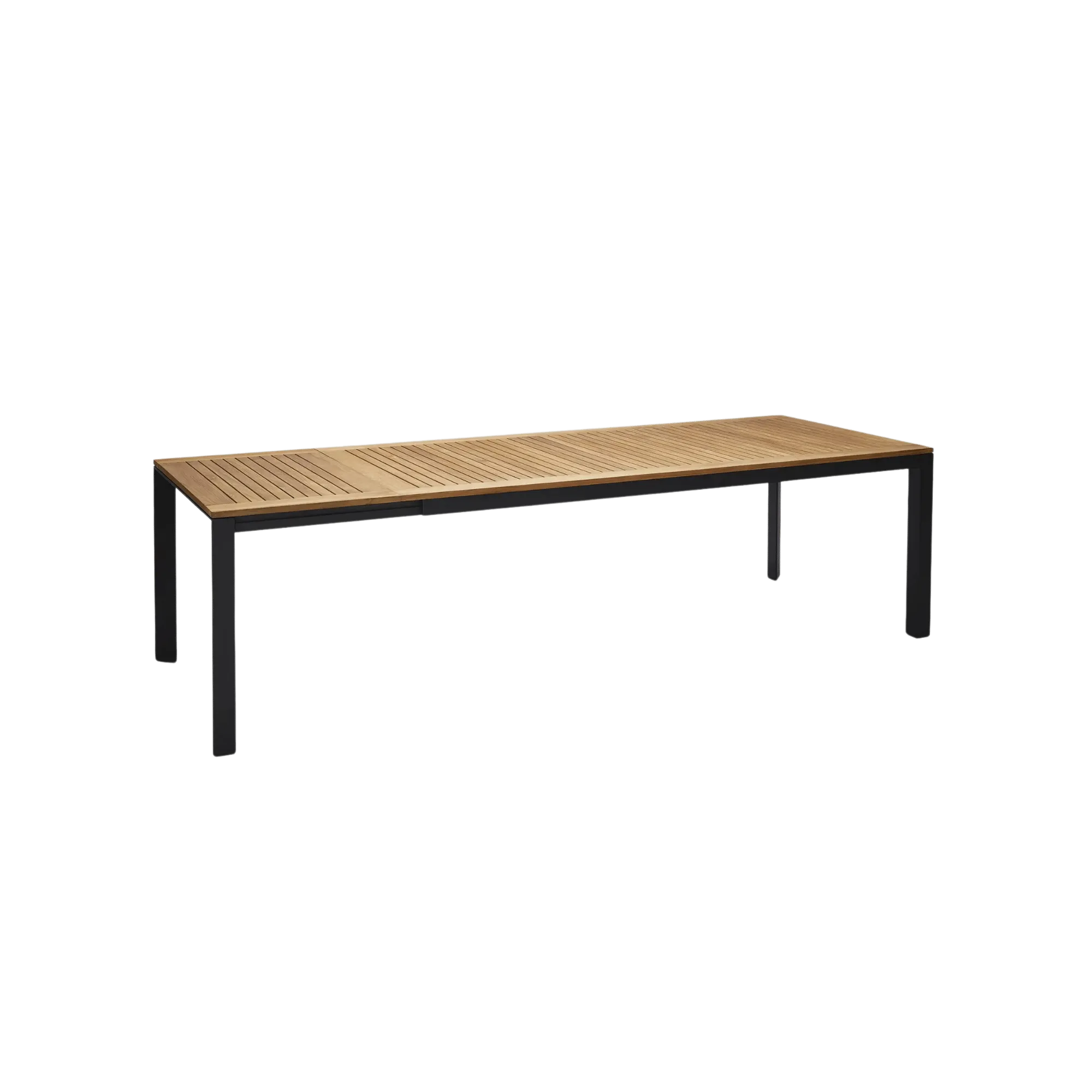 Grove Small Ext Outdoor Dining Table 160/220x100 - Charcoal
