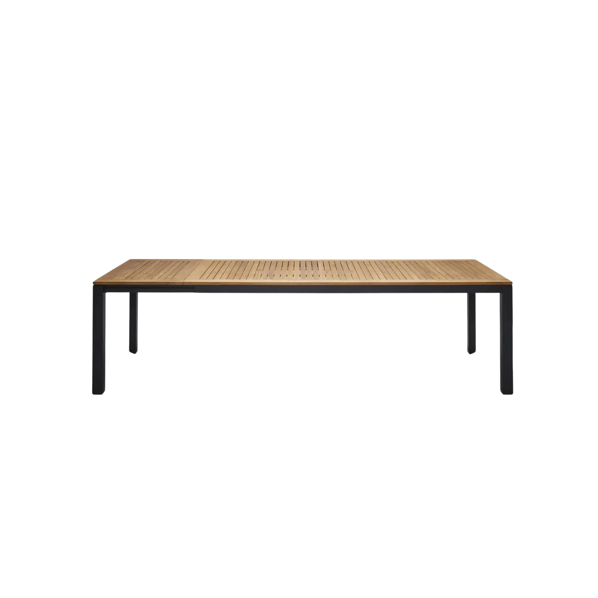 Grove Small Ext Outdoor Dining Table 160/220x100 - Charcoal