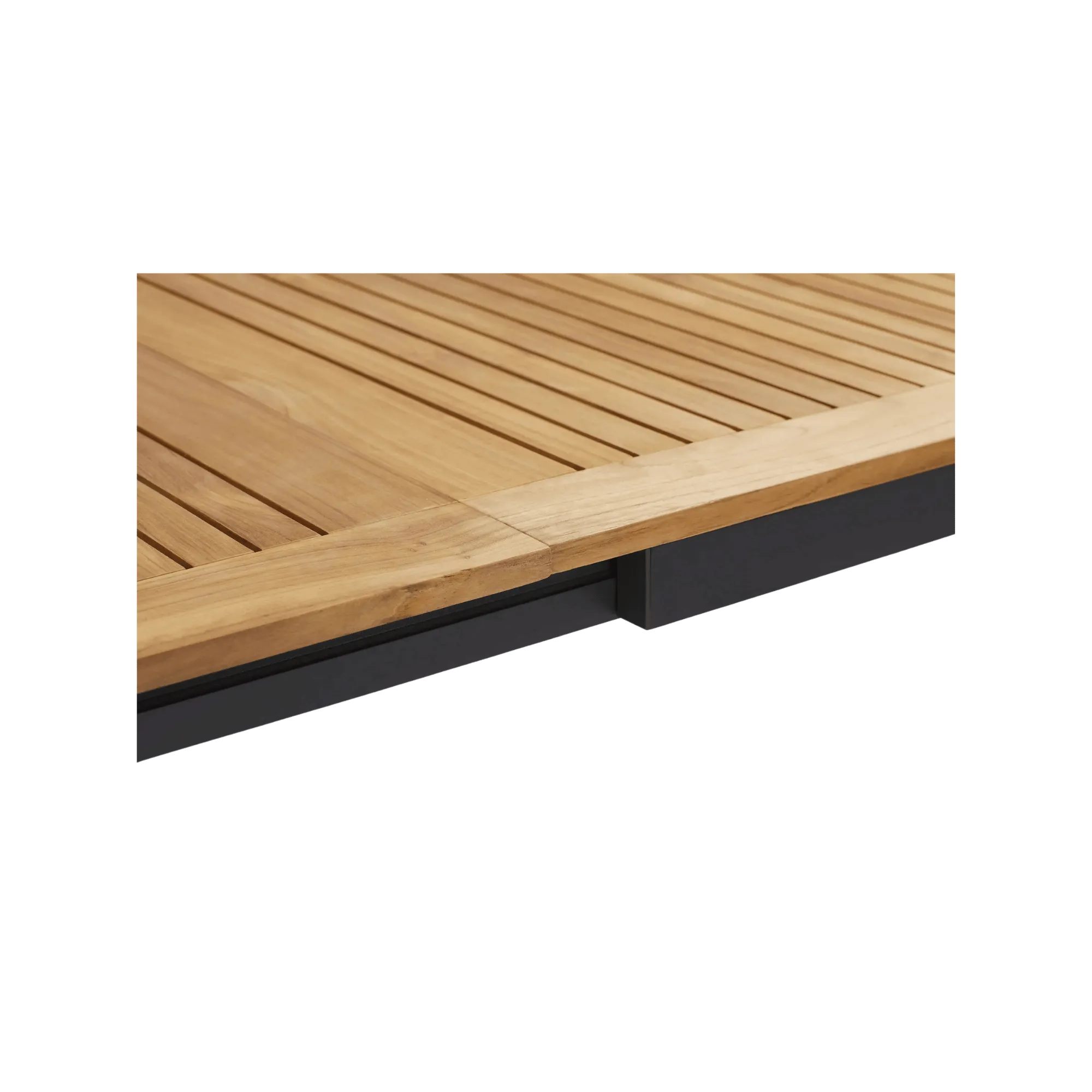 Grove Small Ext Outdoor Dining Table 160/220x100 - Charcoal