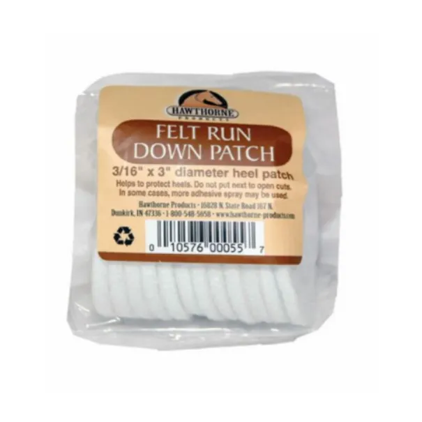 Hawthorne Adhesive Felt Rundown Patches