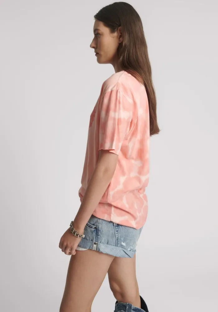 Heart Throb Tie Dye Boyfriend Tee