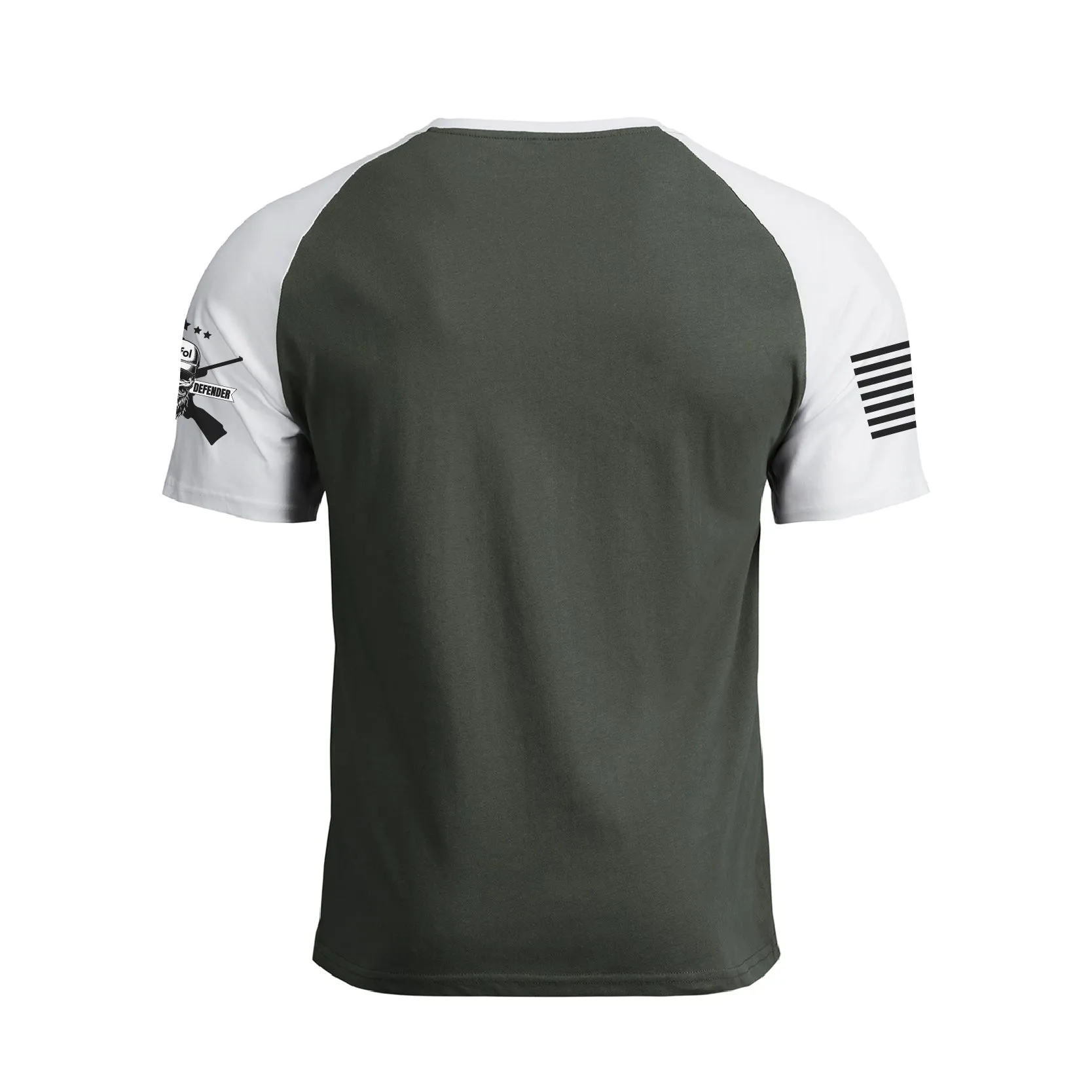 I UNDERSTAND I JUST DON'T CARE 100% COTTON RAGLAN GRAPHIC TEE