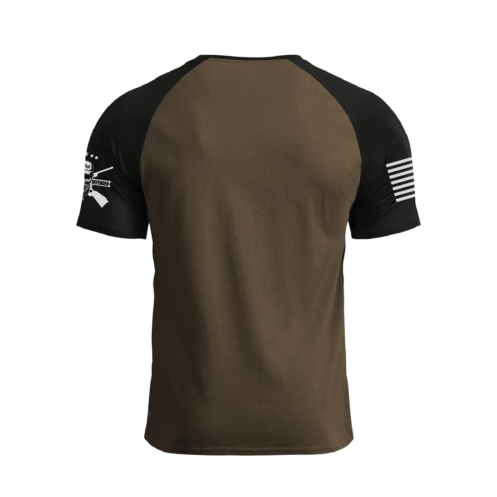I UNDERSTAND I JUST DON'T CARE 100% COTTON RAGLAN GRAPHIC TEE