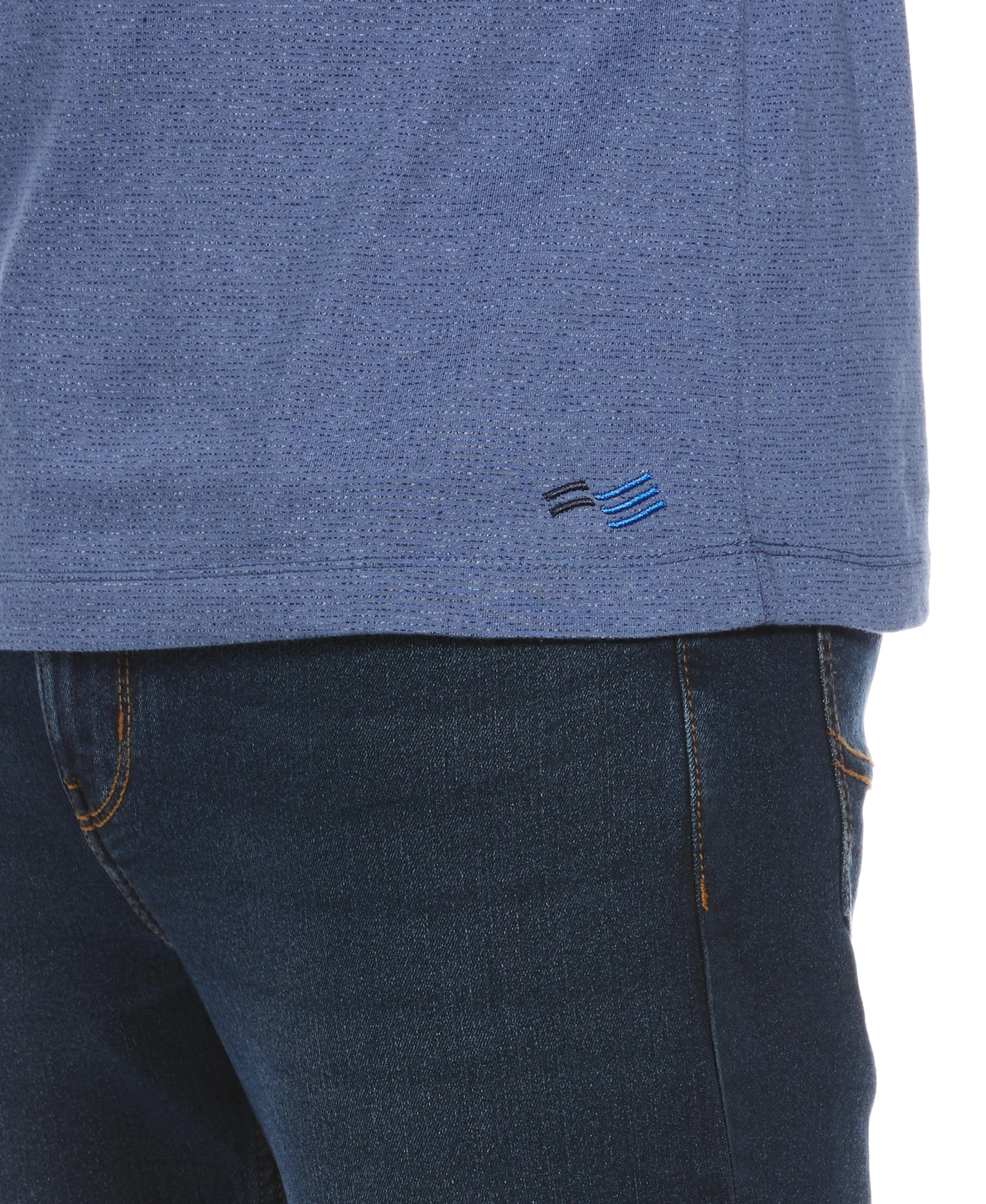 Jacquard Baseball Tee Shirt