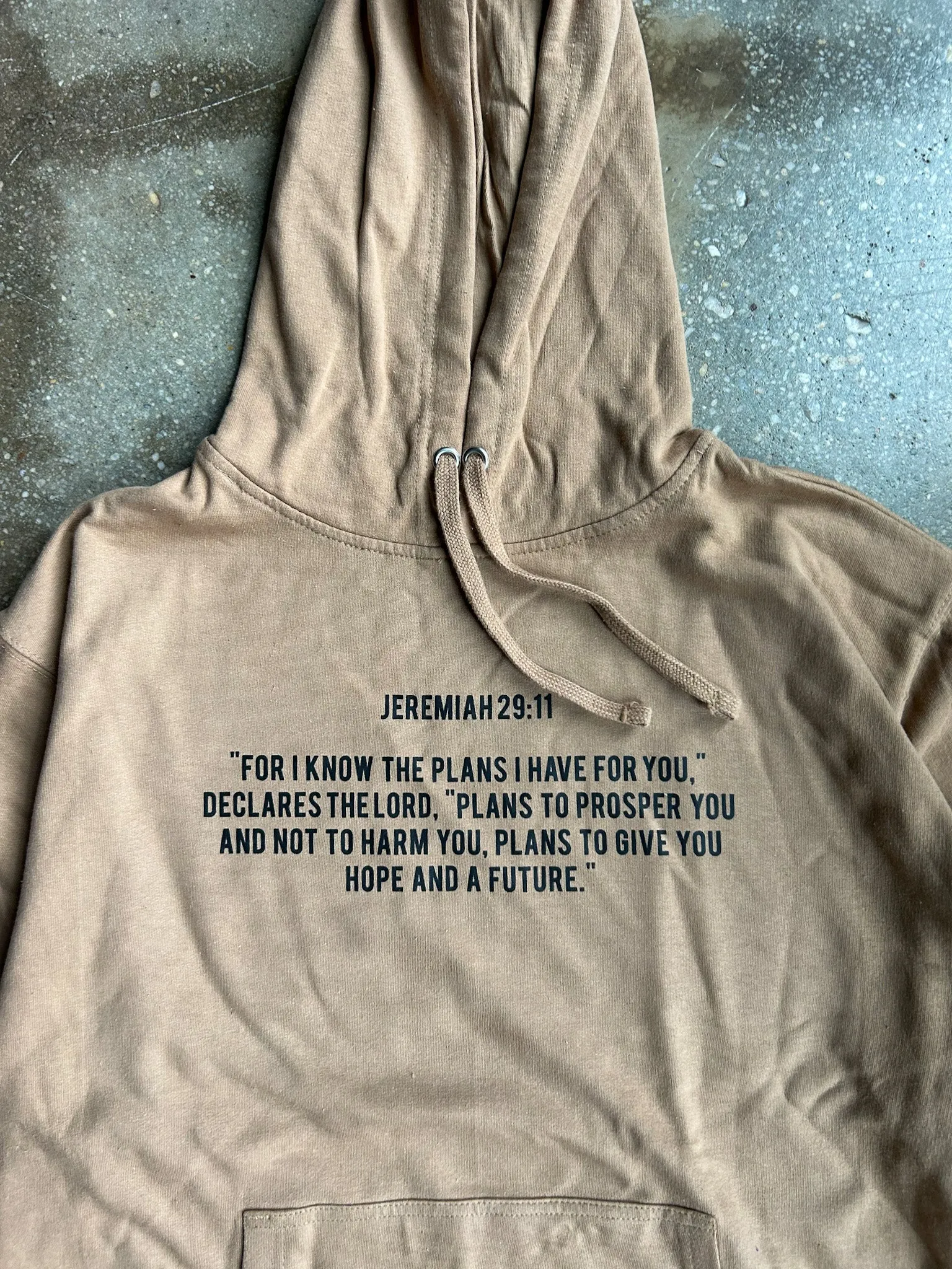 Jeremiah 29:11 Adult Box Pullover