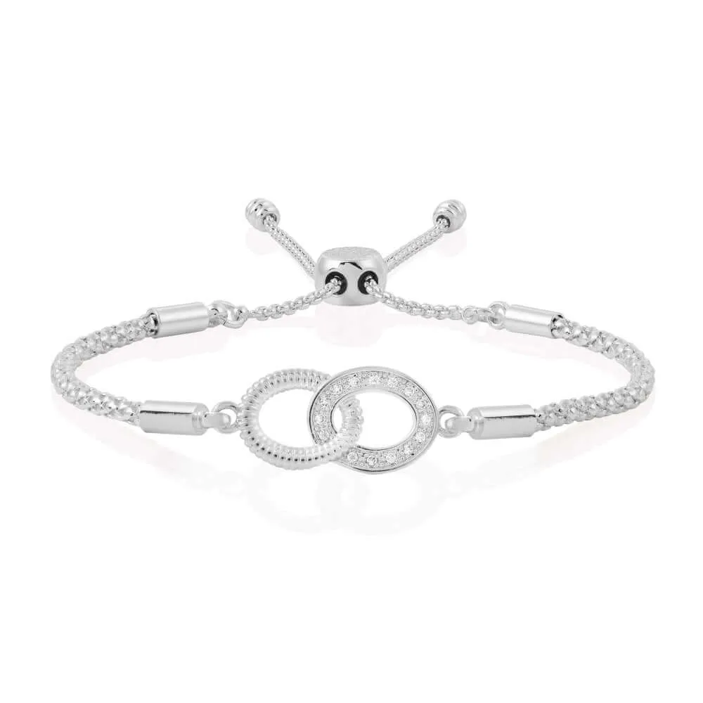 Joma Silver Halo Bracelet