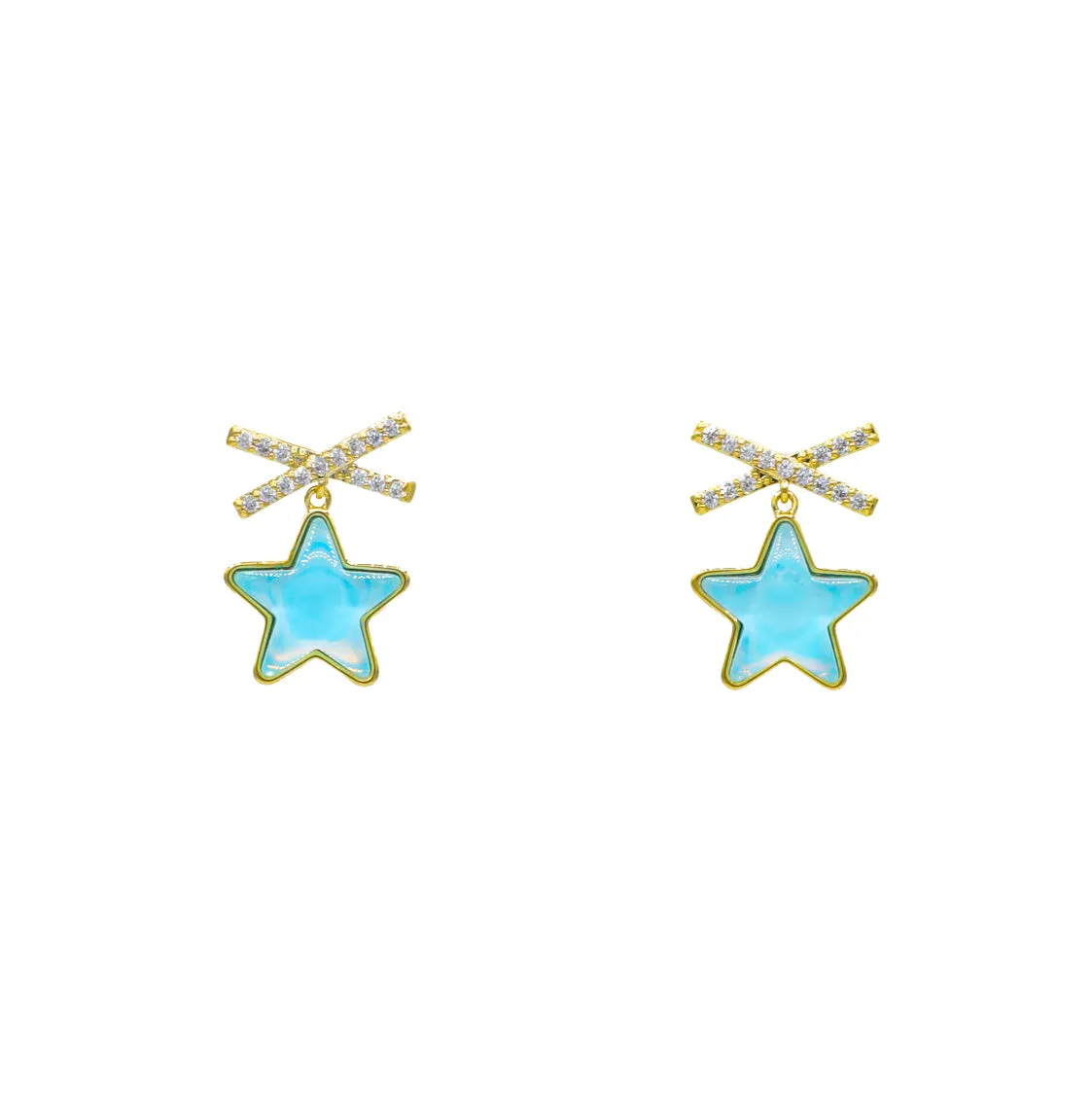 Knot your Star Earrings