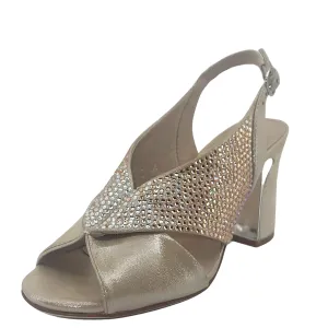 Konduct Heel - Nude Shimmer - DJ18