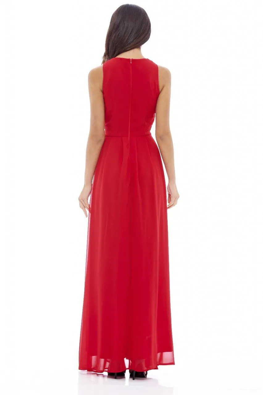 Lace Top Maxi Dress