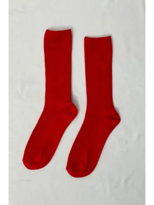 LE BON SHOPPE TROUSER SOCKS || RED LIPSTICK