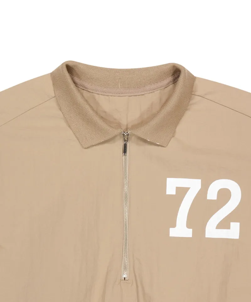 LE SONNET 72 Sporty Windbreaker - Beige