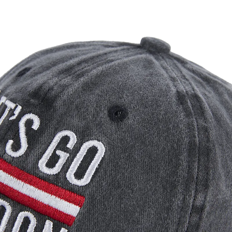 LET'S GO BRANDON USA FLAG CAP
