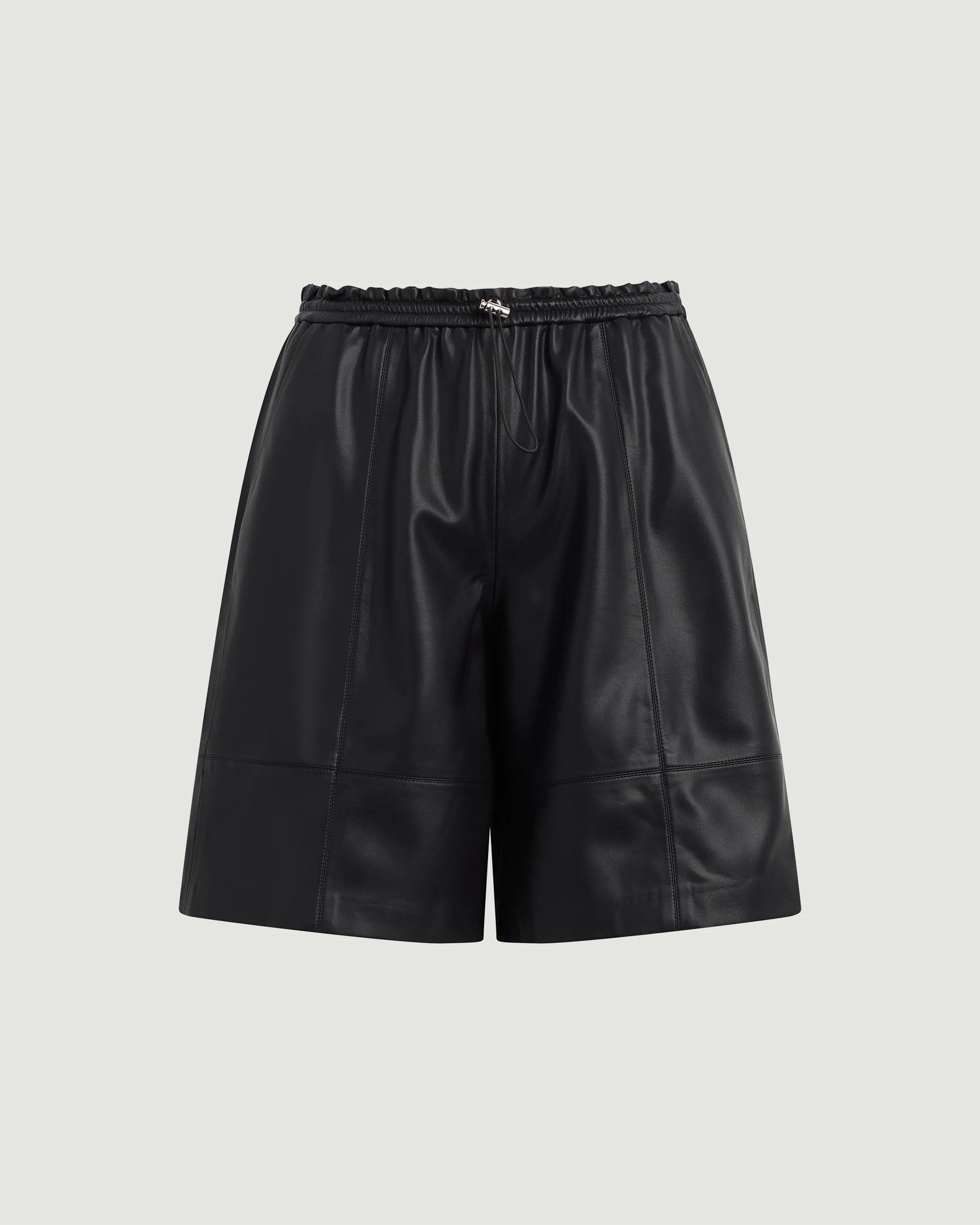 Liat Vegan Leather Bermuda Short