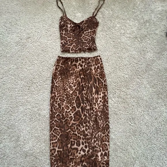 Lioness Anything For Love Midi Skirt &amp; Love Bites Cami SET​