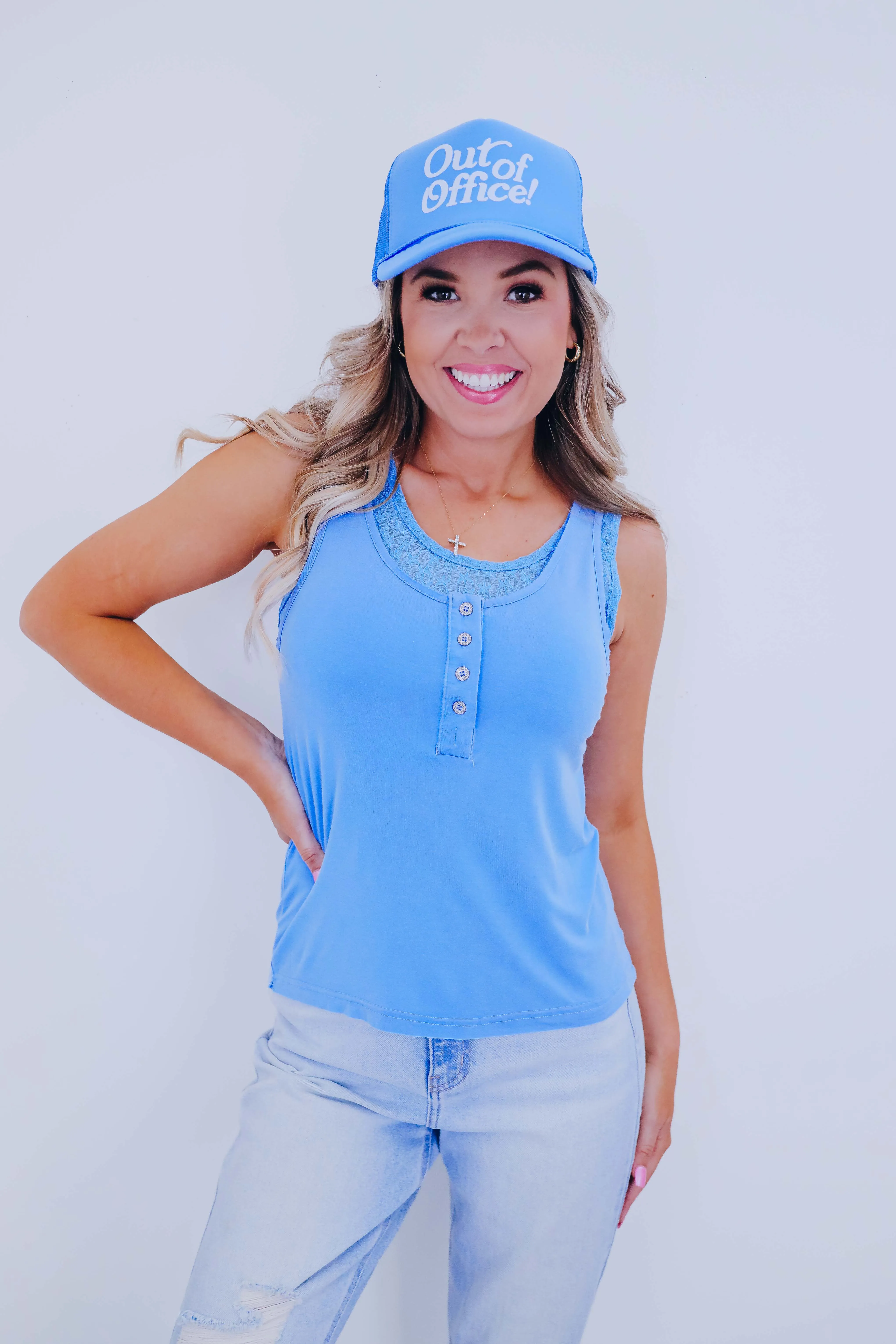 Lollie Lace Layered Tank Top By POL - 6 Colors