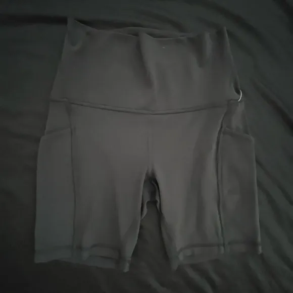 Lululemon Biker Shorts Black Stretchy