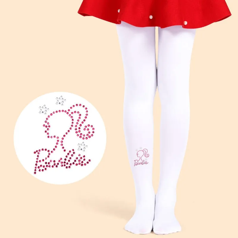 Meia-calça linda da Barbie