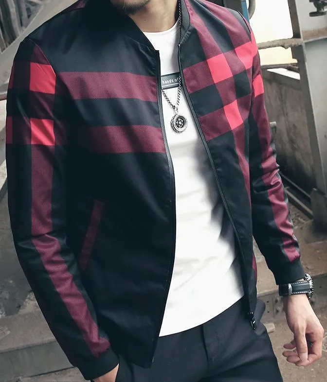 Men's Solid Fashion Coat Up To 5XL