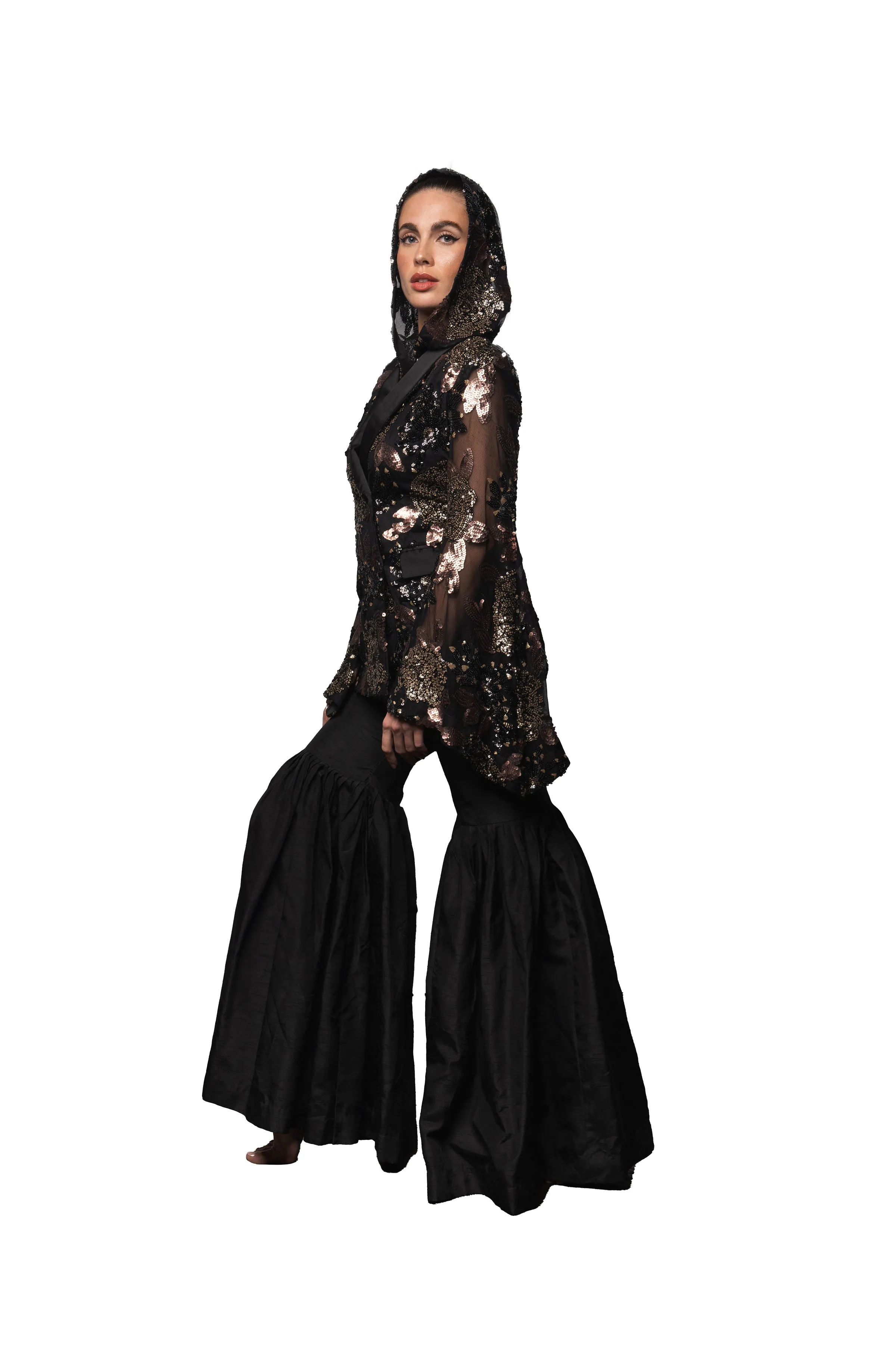 METROPOLITAN SEQUIN BLAZER