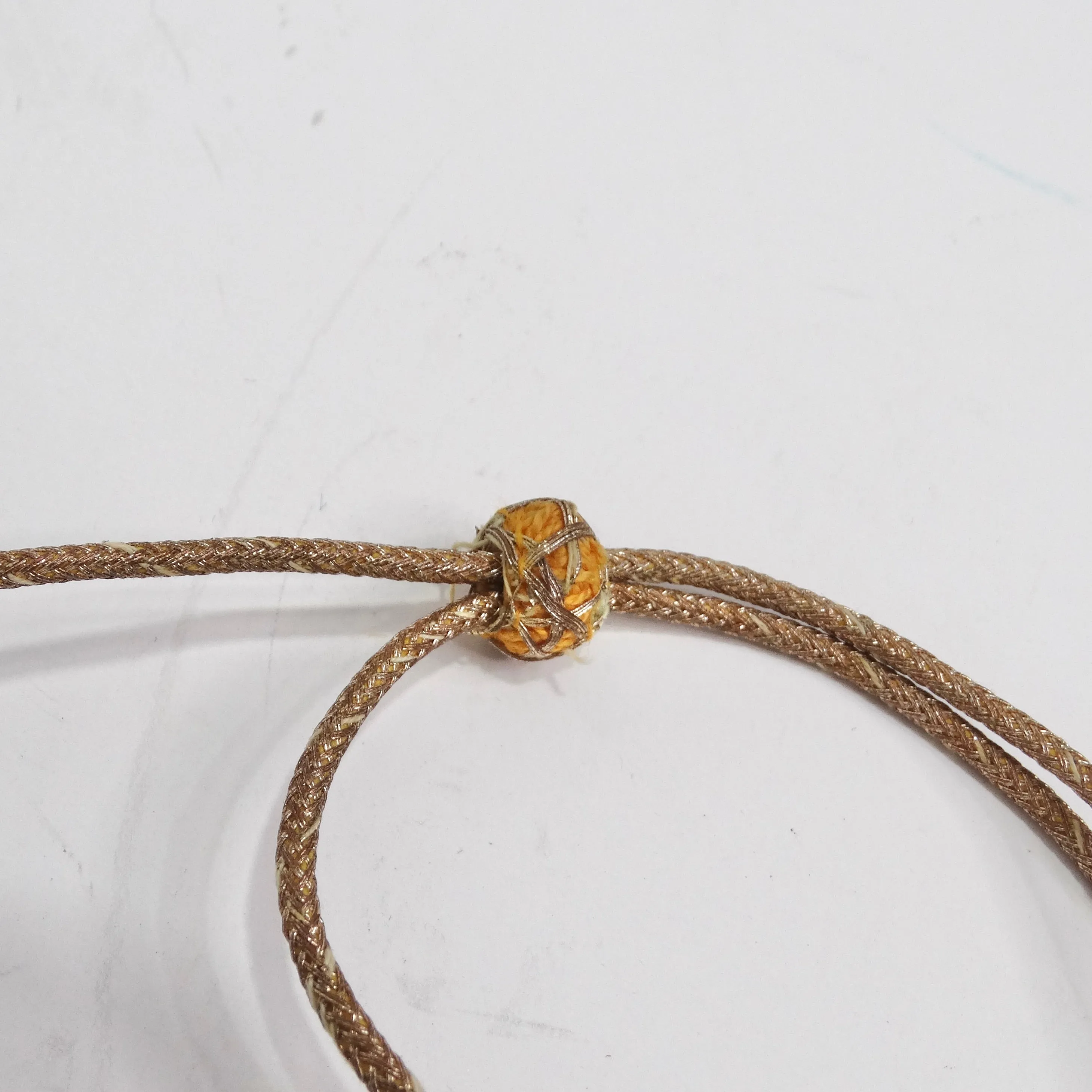 Mid Century Pearl Tassel Necklace