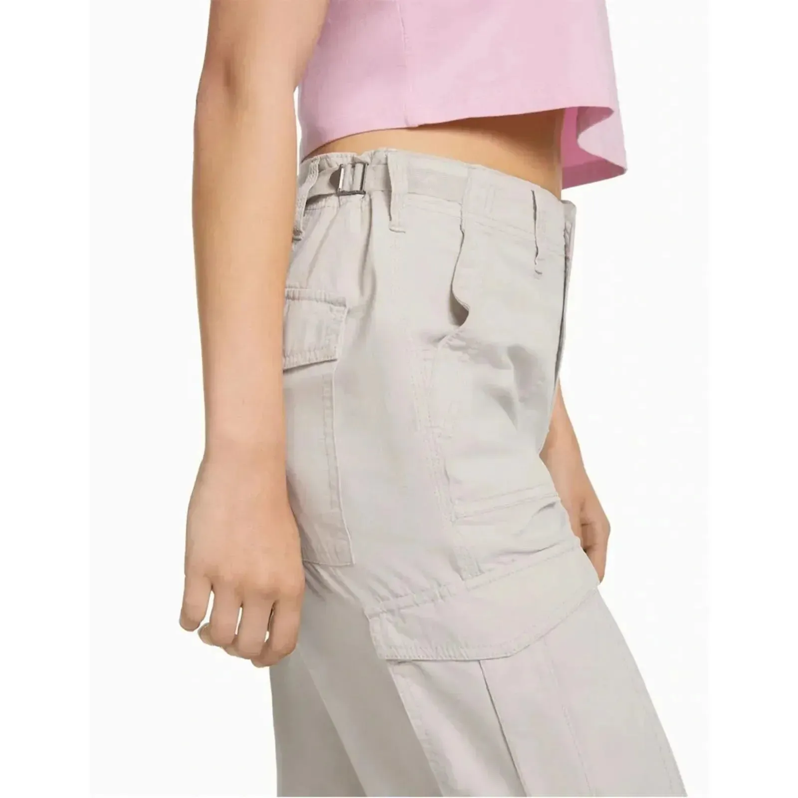 Milly - Adjustable Waist Cargo Pants - Stylish & Functional